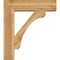 Ekena Millwork Legacy Block Rough Sawn Bracket w/ Offset Brace, Western Red Cedar, 8"W x 30"D x 34"H BKT0806X30X34LEC05RWR - alternate 4